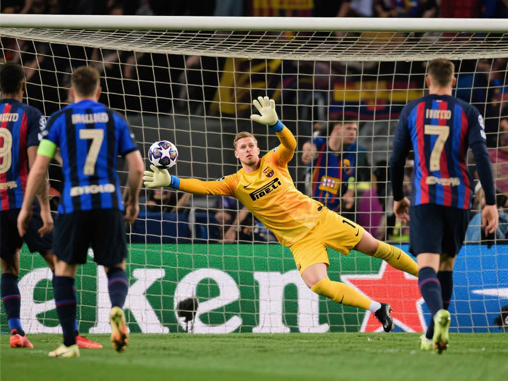 索默7次神扑,荣膺国米对阵巴萨全场最佳 索默7次神扑,荣膺国米对阵巴萨全场最佳